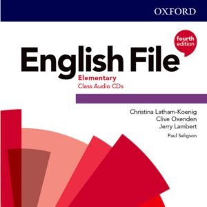 ENGLISH FILE A1 A2  ELEMENTARY CLASS AUDIO CD FOURTH EDITION 3 CDS