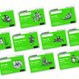 Read write inc.phonics:black and white green set 1 mixed
