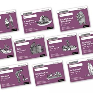 Read write inc.phonics:black and white purple set 2 mixed