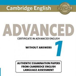 Cambridge english advanced 1 revised exam. Student without key