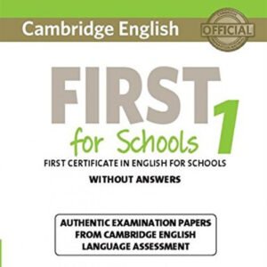 Cambridge english first schools 1. Student without key