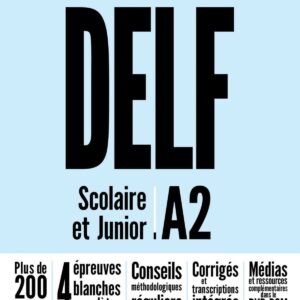 DELF A2 SCOLAIRE ET JUNIOR + DVD
