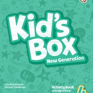 Kid's Box New Generation English for Spanish Speakers Level 4 Activity Book with Home Booklet and Digital Pack