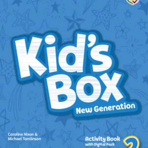 Kid's Box New Generation English for Spanish Speakers Level 2 Activity Book with Home Booklet and Digital Pack