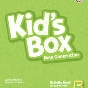 Kid's Box New Generation English for Spanish Speakers Level 5 Activity Book with Home Booklet and Digital Pack