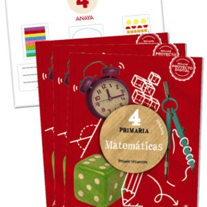 MATEMÁTICAS 4ºPRIMARIA TRIMESTRAL +MAT.MANIPULATIVO. OPERACIÓN MUNDO. ANDALUCÍA 2023
