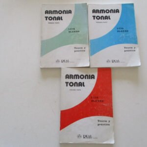 ARMONIA TONAL 2ª PARTE TEORÍA Y PRÁCTICA