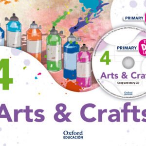 Think Do Learn Arts 4th Primary Students Book + CD Pack Madr