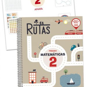 Matemáticas 2. RUTAS. (Incluye material manipulativo)