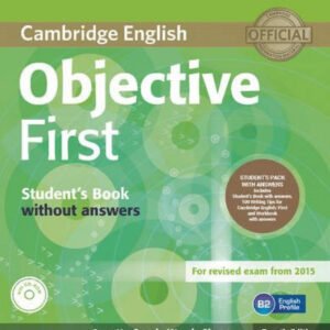 Objective first certif st+key+2cds+cdrom