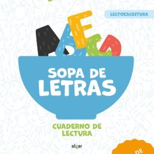 Sopa de letras. Cuaderno de lectura (letra de imprenta)