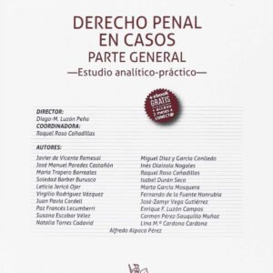 DERECHO PENAL EN CASOS PARTE GENERAL