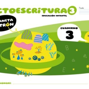 Planeta Letrón. Lectoescritura. Nivel 3. Cuaderno 3. Pauta