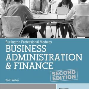 BUSINESS ADMINISTRATION FINANCE STUDENT BOOK