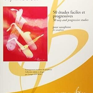 50 Estudios faciles y Progresivos para oboe y Saxofon - Guy Lacour