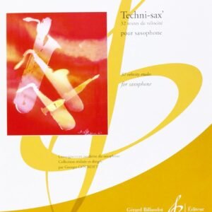 TECHNI-SAX 32 TEXTES DE VELOCITE